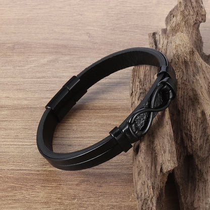 Classic Leather Bracelet for Men