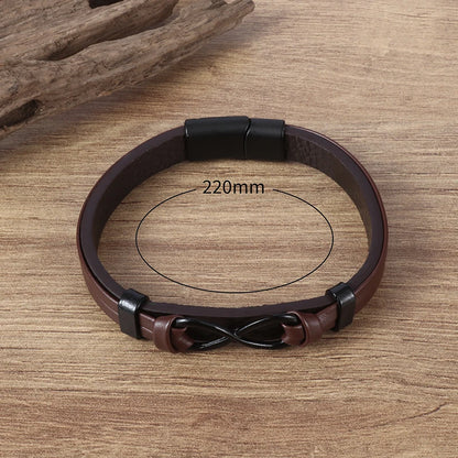 Classic Leather Bracelet for Men