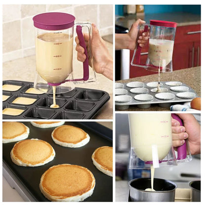 Batter Separator Cupcake Pancake Cream Dispenser