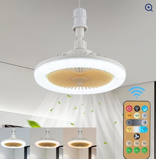 🔥Hot Sale 49% OFF🔥Vetto BreezeGlow 2-in-1 LED Fan Light