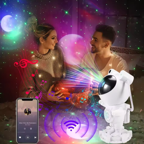 🔥Hot Sale 49% OFF🔥Vetto 2 in 1  🌌 360° AstroNova Galaxy Projector + Speaker