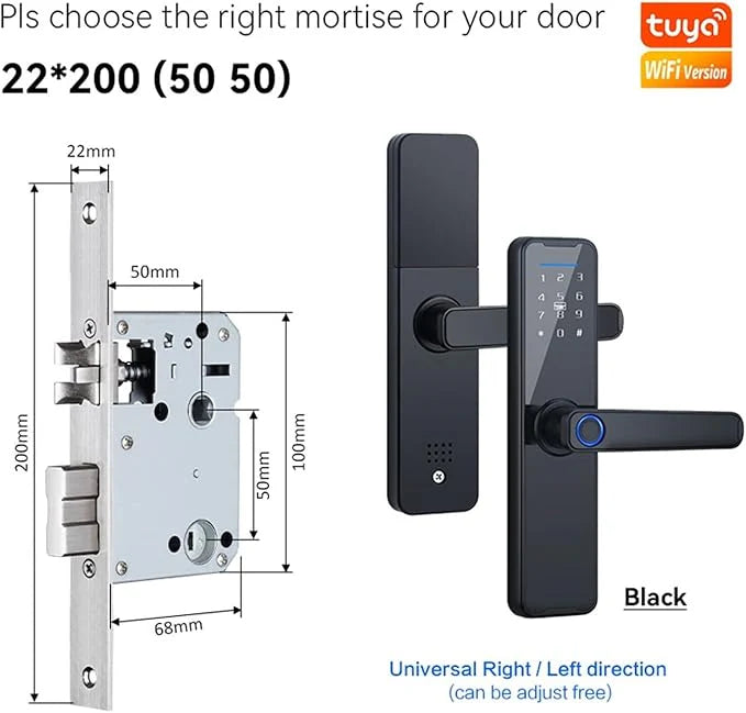 Digital Electronic Lock Biometric Fingerprint Lock Keyless